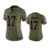 Women's Las Vegas Raiders Davante Adams Olive 2022 Salute To Service Limited Jersey 2 women raiders davante adams olive limited 2022 salute to service jersey