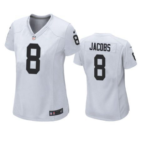 Women's Las Vegas Raiders Josh Jacobs White Game Jersey