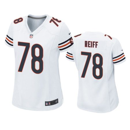 Women's Chicago Bears Riley Reiff White Game Jersey