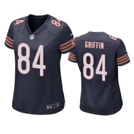 Women's Chicago Bears Ryan Griffin Navy Game Jersey