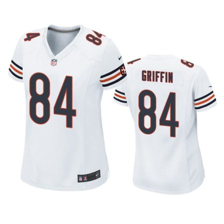 Women's Chicago Bears Ryan Griffin White Game Jersey