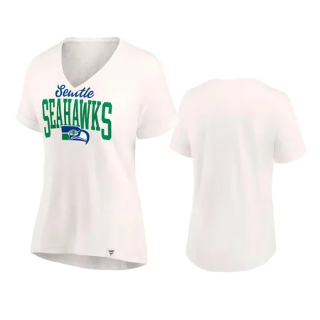 Women's Seattle Seahawks Oatmeal Motivating Force T-Shirt