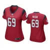 Women's Houston Texans Shaq Mason Red Game Jersey 2 women shaq mason texans red game jersey