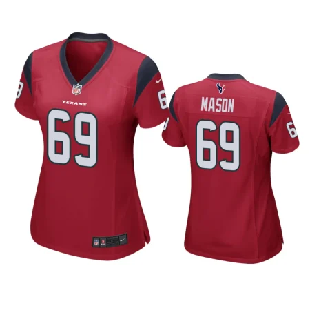 Women's Houston Texans Shaq Mason Red Game Jersey