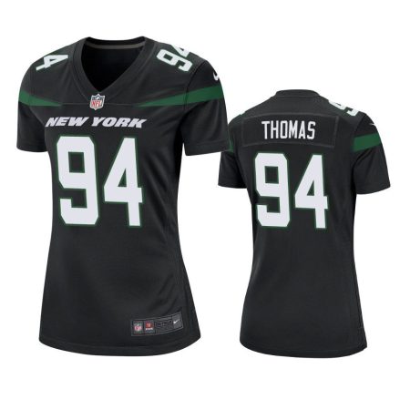 Women's New York Jets Solomon Thomas Black Game Jersey