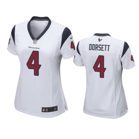 Women's Houston Texans Phillip Dorsett White Game Jersey
