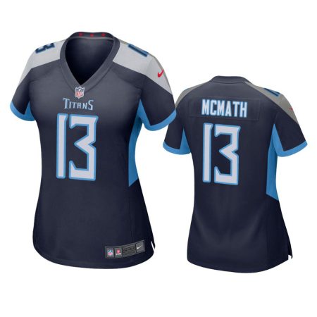 Women's Tennessee Titans Racey McMath Navy Game Jersey