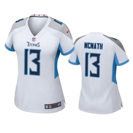 Women's Tennessee Titans Racey McMath White Game Jersey