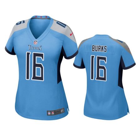 Women's Tennessee Titans Treylon Burks Light Blue Game Jersey