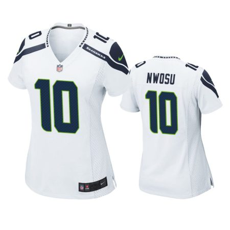 Women's Seattle Seahawks Uchenna Nwosu White Game Jersey