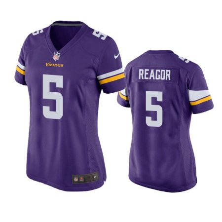 Women's Minnesota Vikings Jalen Reagor Purple Game Jersey