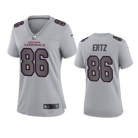 Women's Arizona Cardinals Zach Ertz Gray Atmosphere Fashion Game Jersey