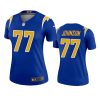 Los Angeles Chargers Zion Johnson Royal Alternate Legend Jersey - Women's 2 women zion johnson chargers royal alternate legend jersey