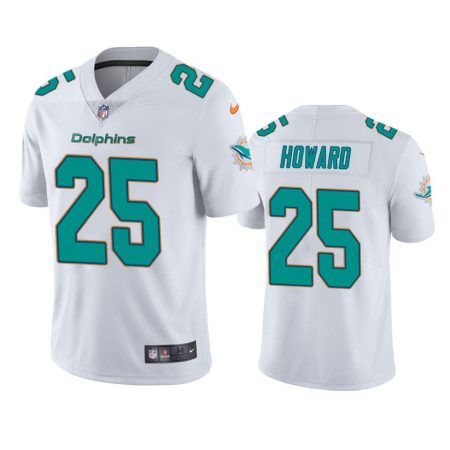Xavien Howard Miami Dolphins White Vapor Limited Jersey