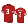 Youth 49ers Ray-Ray McCloud Scarlet Game Jersey 2 youth 49ers ray ray mccloud game scarlet jersey