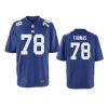 Youth New York Giants Andrew Thomas Royal Game Jersey 3 youth andrew thomas giants royal game jersey
