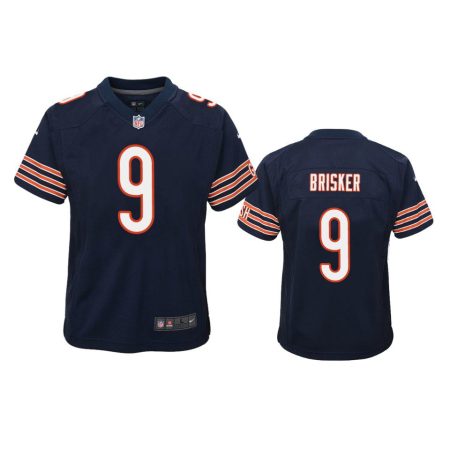 Youth Bears Jaquan Brisker Navy Game Jersey