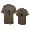 Youth Buffalo Bills Stefon Diggs Olive 2022 Salute To Service Limited Jersey 3 youth bills stefon diggs olive limited 2022 salute to service jersey