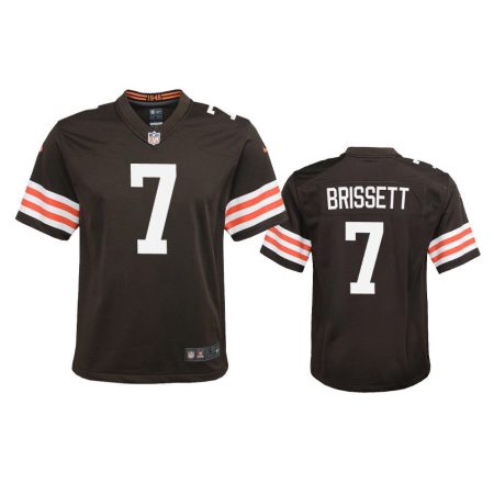 Youth Browns Jacoby Brissett Brown Game Jersey