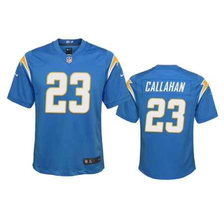 Youth Los Angeles Chargers Bryce Callahan Powder Blue Game Jersey