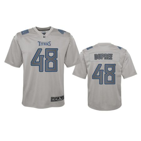 Youth Tennessee Titans Bud Dupree Gray Atmosphere Fashion Game Jersey