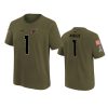 Youth Arizona Cardinals Kyler Murray Olive 2022 Salute To Service Name Number T-Shirt 2 youth cardinals kyler murray olive name number 2022 salute to service jersey