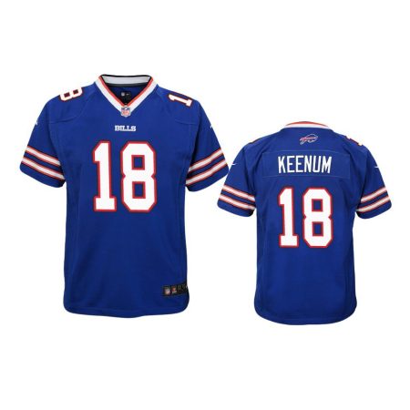 Youth Buffalo Bills Case Keenum Royal Game Jersey