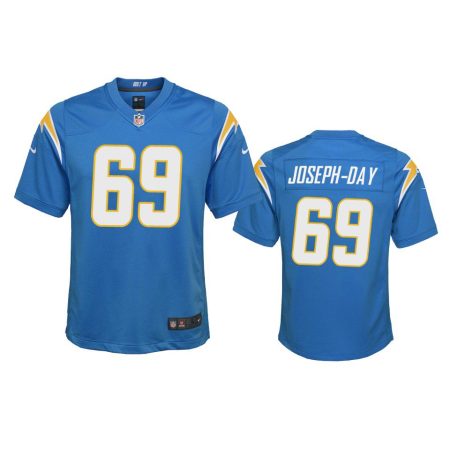 Youth Chargers Sebastian Joseph-Day Powder Blue Game Jersey