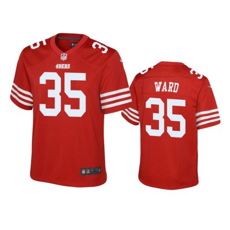 Youth San Francisco 49ers Charvarius Ward Scarlet Game Jersey