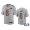 Youth Chiefs Bryan Cook Gray Super Bowl LVII Atmosphere Jersey 3 youth chiefs bryan cook gray atmosphere super bowl lvii jersey