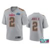 Youth Chiefs Ronald Jones II Gray Super Bowl LVII Atmosphere Jersey 2 youth chiefs ronald jones ii gray atmosphere super bowl lvii jersey