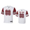 Youth Commanders Custom White Game Jersey 2 youth commanders custom game white jersey
