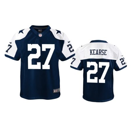 Youth Cowboys Jayron Kearse Navy Alternate Game Jersey