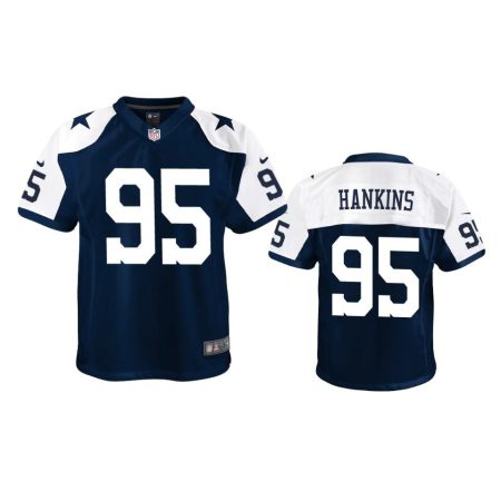 Youth Cowboys Johnathan Hankins Navy Alternate Game Jersey