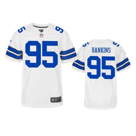 Youth Cowboys Johnathan Hankins White Game Jersey