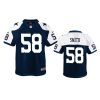 Youth Cowboys Mazi Smith Navy Alternate Game Jersey 2 youth cowboys mazi smith alternate game navy jersey