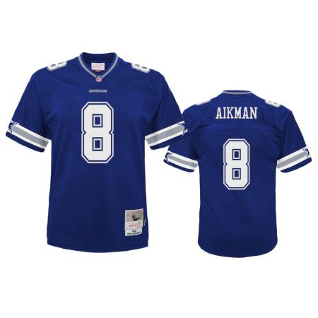 Dallas Cowboys Troy Aikman Navy Legacy Replica Jersey - Youth
