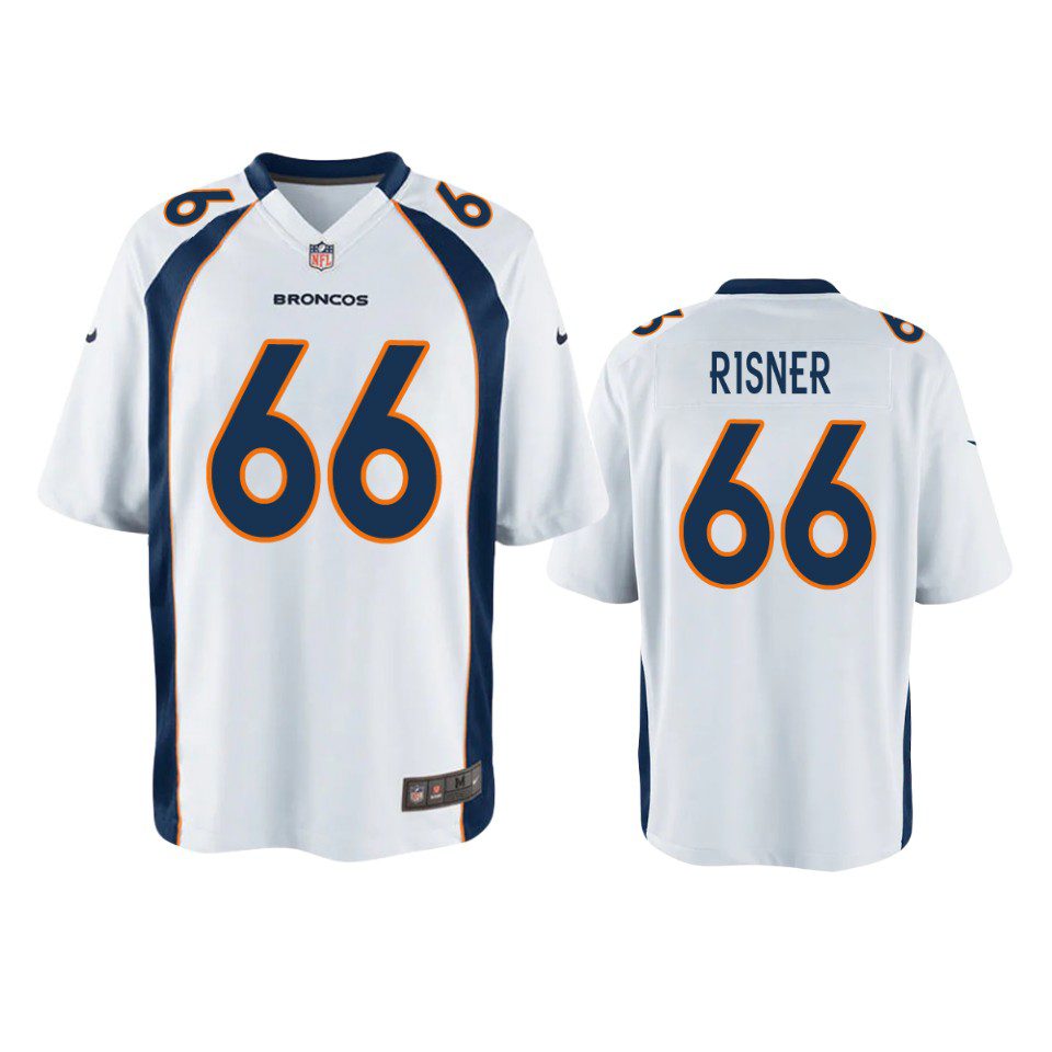 Youth Denver Broncos Dalton Risner White Game Jersey 1 youth dalton risner broncos white game jersey