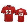 Youth Tampa Bay Buccaneers Deadrin Senat Red Game Jersey 3 youth deadrin senat buccaneers red game jersey