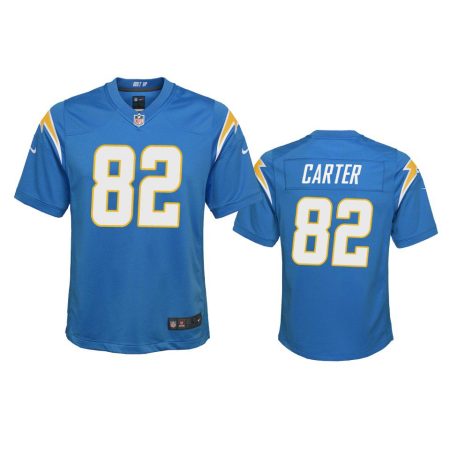 Youth Los Angeles Chargers DeAndre Carter Powder Blue Game Jersey