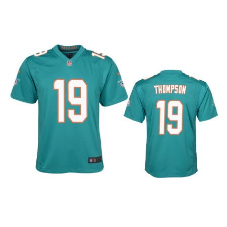 Youth Dolphins Skylar Thompson Aqua Game Jersey