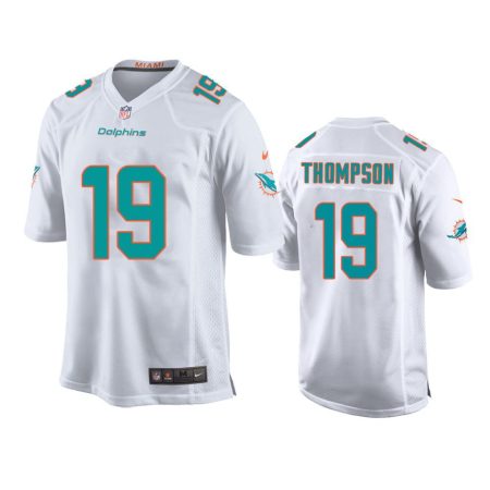 Youth Dolphins Skylar Thompson White Game Jersey