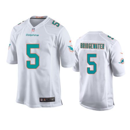 Youth Dolphins Teddy Bridgewater White Game Jersey