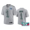 Youth Eagles Jalen Hurts Gray Super Bowl LVII Atmosphere Jersey 3 youth eagles jalen hurts gray atmosphere super bowl lvii jersey