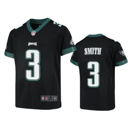 Youth Eagles Nolan Smith Black Game Jersey
