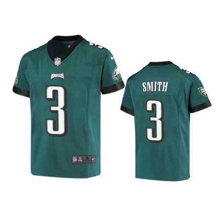Youth Eagles Nolan Smith Midnight Green Game Jersey