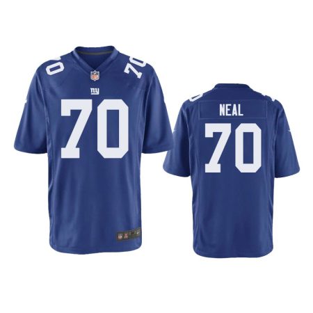 Youth New York Giants Evan Neal Royal Game Jersey