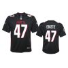 Youth Falcons Arnold Ebiketie Black Game Jersey 3 youth falcons arnold ebiketie game black jersey