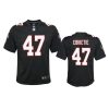 Youth Falcons Arnold Ebiketie Black Throwback Game Jersey 2 youth falcons arnold ebiketie throwback game black jersey
