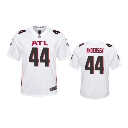 Youth Falcons Troy Andersen White Game Jersey